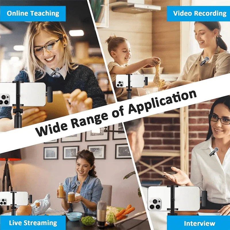 Mini Wireless Clip-On Mic