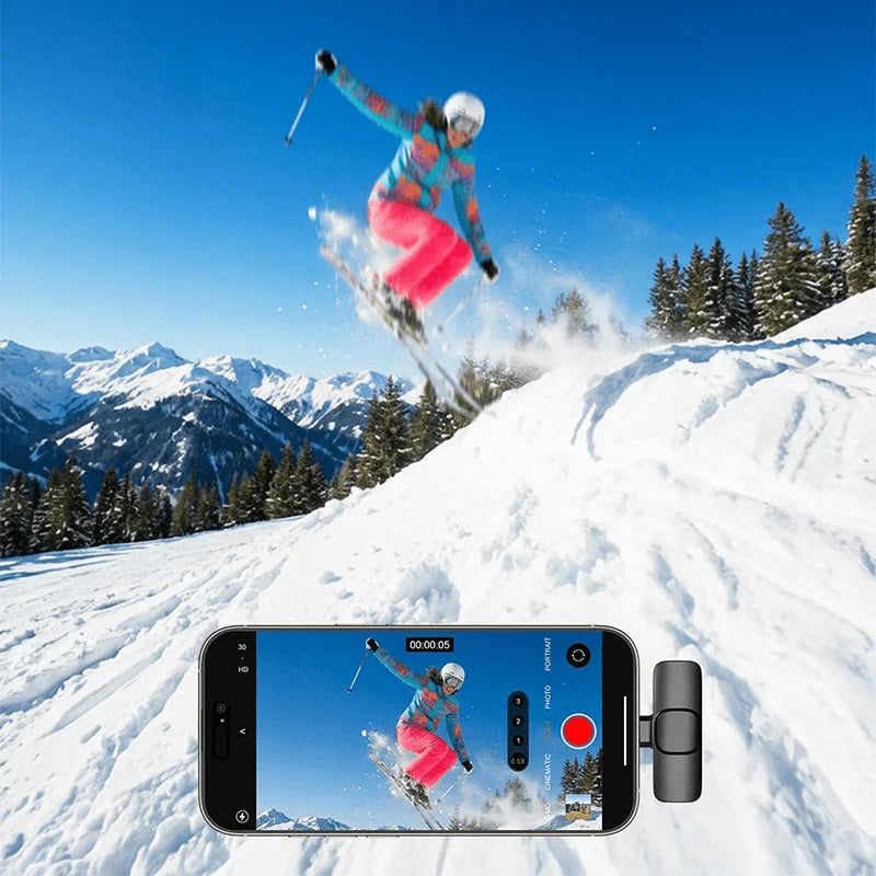 Mini Wireless Clip-On Mic