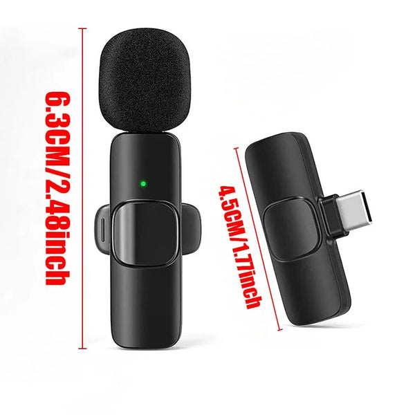 Mini Wireless Clip-On Mic